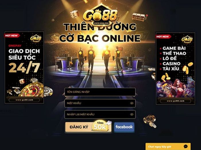 Go88 - “thiên đường cờ bạc” số 1 tại thị trường châu Á.