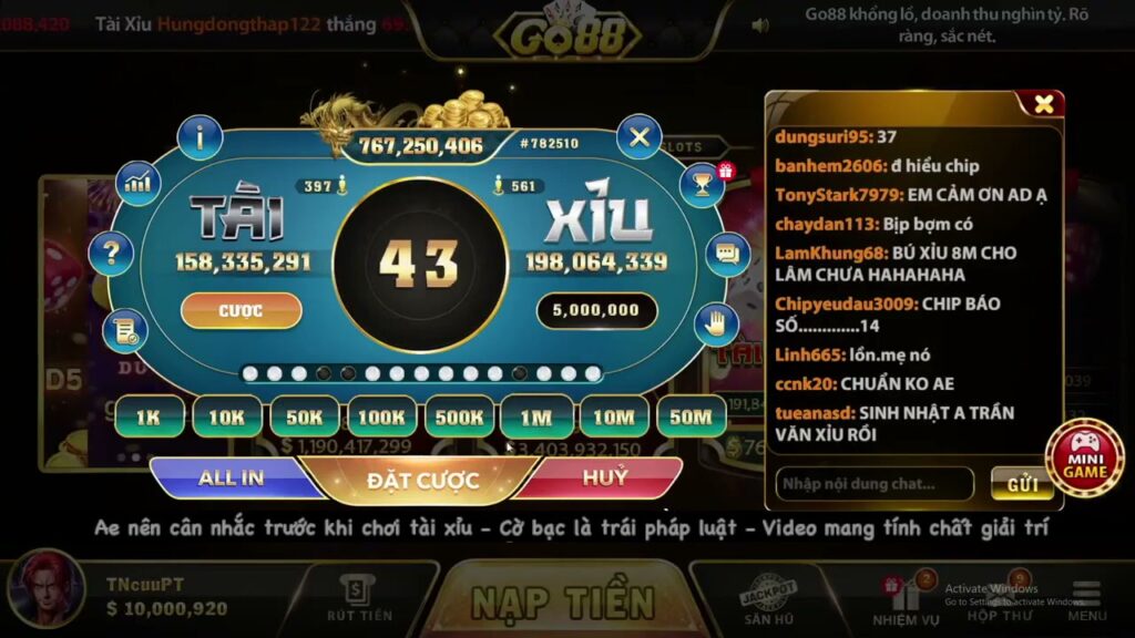 cổng game tool hack go88